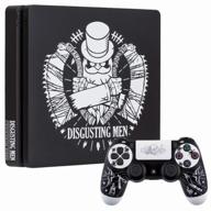game console rainbo sony playstation 4 slim 1000 gb hdd, disgusting men logo
