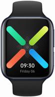 smart watch oppo watch 46mm wi-fi nfc, black and blue/black логотип