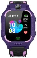 children's smart watch, smart watch for kids with sim card, camera and tracker, sos button, purple/pink logo