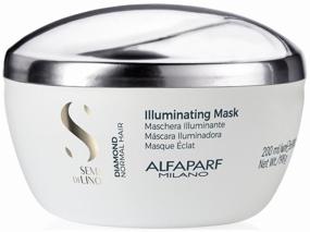 img 4 attached to Alfaparf Milano SDL Diamond Illuminating Mask Shine mask for normal hair, 200 ml