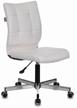 office chair bureaucrat ch-330m, upholstery: artificial leather, color: white lincoln 100 logo