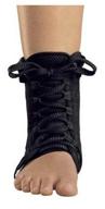 medi ankle brace protect.ankle lace up, size m, black logo