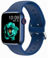 smart watch a10 pro max smart watch blue logo