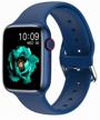 smart watch a10 pro max smart watch blue logo