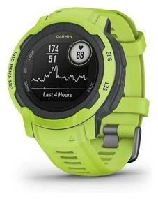 img 3 attached to Smart watch Garmin INSTINCT 2 Electric Lime 010-02626-01