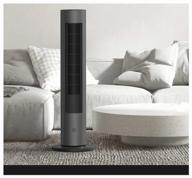 floor fan - heater xiaomi fan dark gray (bplns01dm) logo