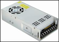 ecola led strip power supply 400w 220v-12v ip20 блок питания (с вентилятором) для светодиодной ленты логотип