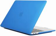 case palmexx maccase for macbook pro 13" (2012-2015) a1425, a1502; matte blue logo