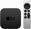 set-top box apple tv 4k 32gb, 2021, black logo