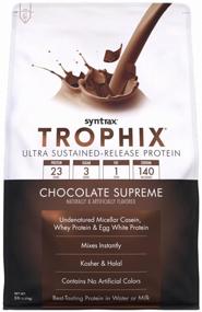 img 4 attached to Protein SynTrax Trophix, 2270 gr., chocolate supreme