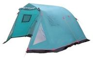 camping tent for five people tramp baltic wave 5 v2, green logo