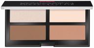 pupa contouring & strobing palette, 001, light skin logo