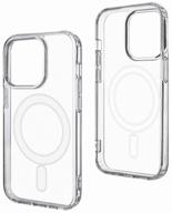 av-retail / silicone transparent case with magsafe for iphone 12 pro max logo