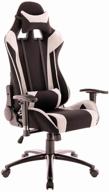 computer chair everprof lotus s4 gaming, upholstery: textile, color: black/grey logo