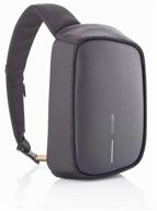 backpack for tablet up to 9.7" xd design bobby sling (p705.781) black logo