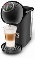 capsule coffee machine krups dolce gusto genio s plus kp340, black logo