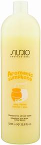 img 3 attached to Kapous Shampoo Studio Professional Aromatic Symphony Milk-Honey, 1000 ml