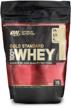 optimum nutrition 100% whey gold standard protein, 454g, vanilla ice cream logo