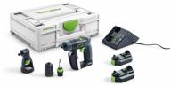 аккумуляторная дрель-шуруповёрт festool cxs 2,6-set 576093 логотип