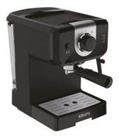 ☕ krups xp3208 opio carob coffee maker in sleek black - elevate your coffee experience! logo