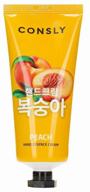 consly essence hand cream with peach extract, 100 ml logo