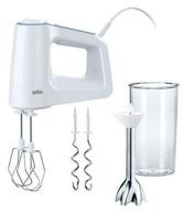 👩 braun hm 3107 white mixer - efficient and stylish kitchen appliance логотип