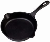 сковорода victoria cast iron cast iron skillet skl-206/208/210, диаметр 16 см логотип