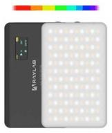 led illuminator raylab rl-led08rgb 2500-9000k 3100mah logo