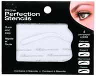 ardell brow perfection stencils colorless logo