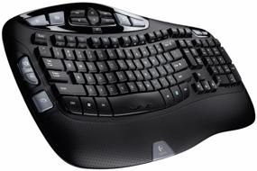 img 3 attached to Game Keyboard Logitech Wireless Keyboard K350 Black USB