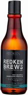 🌿 revitalize and strengthen: redken brews mint shampoo for hair and scalp логотип