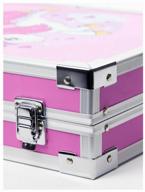 🎨 145-piece drawing and creative kit in pink suitcase - explore the world of pony artistry логотип