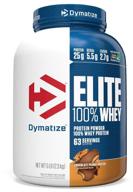 protein dymatize elite 100% whey protein, 2270 gr., chocolate peanut butter logo