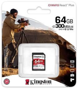 img 2 attached to Kingston SDXC Memory Card 64 GB Class 10 V90 UHS-II U3 ​​R/W 300/260 MB/s x 1