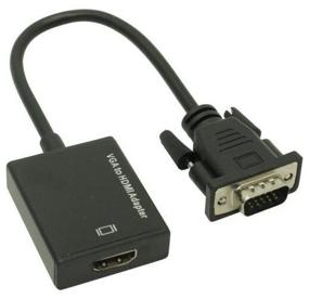 img 3 attached to Converter ESPADA VGA + 3.5mm Audio to HDMI (HCV0201), 0.15 m, 1 pc., black