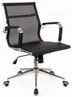 🪑 everprof opera lb t office computer chair - comfy textile upholstery, elegant black design логотип