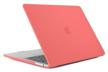 🍊 durable i-blason macbook air 13 2018/2020 a1932/a2179/a2337/m1 dark orange: a reliable protective case logo