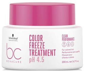 img 3 attached to Schwarzkopf Professional Color Freeze pH 4.5 Mask for colored hair, 200 ml, jar