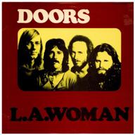 warner bros. the doors. l.a. woman (vinyl record) logo