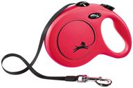 leash for dogs flexi new classic l tape 8 m red logo