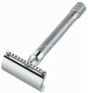 🪒 high-quality t-razor merkur solingen 9023001: silver, 1 replaceable blade - top choice for effortless shaving logo