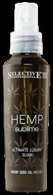 img 3 attached to Selective Professional Hemp Sublime Ultimate Luxury Elixir Regenerating Elixir for All Hair Types with Hemp Oil, 100 ml