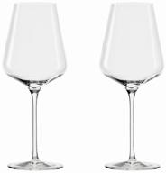 set of glasses stolzle quatrophil bordeaux for red wine, 644 ml, 2 pcs. logo