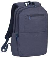 backpack rivacase 7760 blue logo