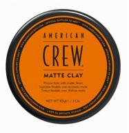 american crew глина matte clay, сильная фиксация, 85 г логотип