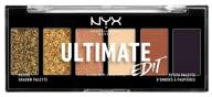 nyx professional makeup ultimate edit petite shadow palette utopia logo