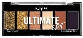 img 4 attached to NYX professional makeup Ultimate Edit Petite Shadow Palette Utopia