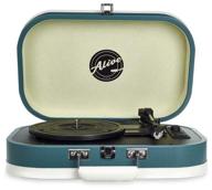 alive audio vintage turntable with bluetooth cold wave logo