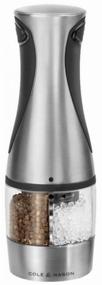 img 4 attached to Cole & Mason Salt & Pepper Mill Kew Black/Chrome