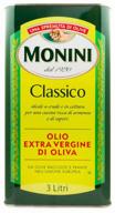 olive oil monini classico extra virgin unrefined premium quality first cold pressed extra virgin, 3 l logo